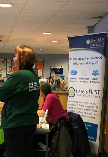 Representatives from Carers First